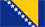 bandera de BOSNIA Y HERZEGOVINA