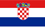 bandera de CROACIA