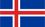 bandera de ISLANDIA
